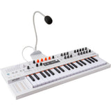Arturia MiniFreak Vocoder 6-Voice Spontaneous Algorithmic Synthesizer Gooseneck Bundle with Polsen HPC-A30 Closed-Back Studio Monitor Headphones, Kellards MID-P10T Pro MIDI to MIDI Cable 10 Feet