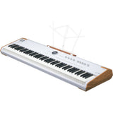 Arturia Astrolab 88 Avant-Garde Stage Keyboard with Analog Lab Pro Integration Bundle with Arturia Wooden Legs for KeyLab 88 MkII and PolyBrute — Adjustable, Sturdy and Elegant Stand