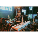Arturia Astrolab 88 Avant-Garde Stage Keyboard with Analog Lab Pro Integration Bundle with Arturia Wooden Legs for KeyLab 88 MkII and PolyBrute — Adjustable, Sturdy and Elegant Stand