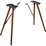 Arturia Astrolab 88 Avant-Garde Stage Keyboard with Analog Lab Pro Integration Bundle with Arturia Wooden Legs for KeyLab 88 MkII and PolyBrute — Adjustable, Sturdy and Elegant Stand