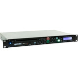 Gemini Professional Rackmount CD Player - DJ CD Player with Pitch Control, USB Media Player, Anti-Shock Technology, XLR/RCA Outputs, Remote Control for Venues, Studios & Events (CDMP-1500)
