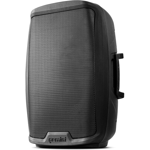 Gemini 2000W Powered PA Speaker 15” – Active Stage Monitor with EQ, XLR Inputs, Stand Mount, Road-Ready Design, Full-Range 2-Way Sound for DJs & Events (AS-2115P)