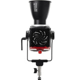Aputure STORM 400x Tunable White LED Monolight (V-Mount) Bundle with Lowel 40" C-Stand Turtle Base Kit (Chrome, 9.8')