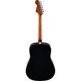 Fender California Standard Redondo, Spruce Top, Ivory Pickguard, Black