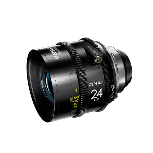 DZOFILM Vespid 2 24mm T1.9 Cinema Prime Lens – Full-Frame PL Mount Manual Focus Lens for Professional Filmmaking