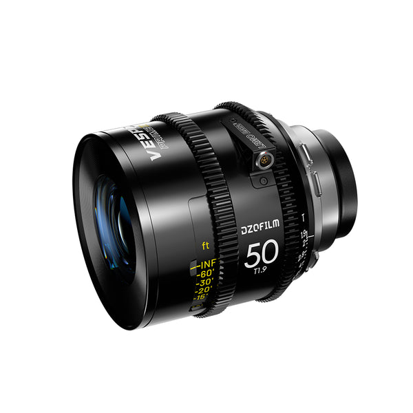 DZOFILM Vespid 2 50mm T1.9 Cinema Prime Lens – Full-Frame PL Mount Manual Focus Lens for Professional Filmmaking