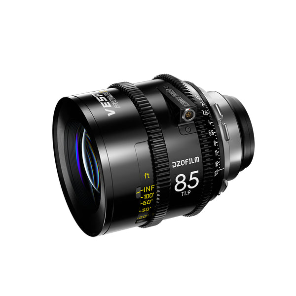 DZOFILM Vespid 2 85mm T1.9 Cinema Prime Lens – Full-Frame PL Mount Manual Focus Lens for Professional Filmmaking