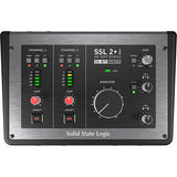 Solid State Logic SSL 2+ MKII - 2x4 USB Audio Interface Bundle with Slate Digital VMS ML-1A Large-diaphragm Condenser Modeling Microphone