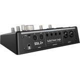 Solid State Logic SSL 2+ MKII - 2x4 USB Audio Interface Bundle with Slate Digital VMS ML-1A Large-diaphragm Condenser Modeling Microphone