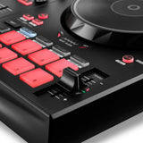 Hercules DJ Control Inpulse 300 MK2 2-Deck USB DJ Controller for Serato DJ Lite and DJUCED Bundle with ProX XB-DJCS ZeroG Ultra Lightweight Bag