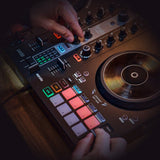 Hercules DJ Control Inpulse 300 MK2 2-Deck USB DJ Controller for Serato DJ Lite and DJUCED Bundle with ProX XB-DJCS ZeroG Ultra Lightweight Bag