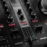 Hercules DJ Control Inpulse 300 MK2 2-Deck USB DJ Controller for Serato DJ Lite and DJUCED Bundle with ProX XB-DJCS ZeroG Ultra Lightweight Bag