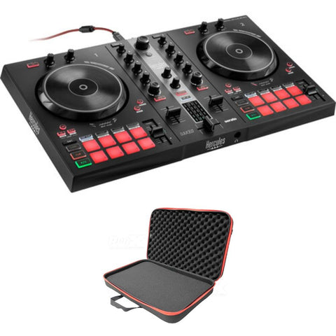 Mother Mantis: Hercules DJ Control Inpulse 300 MK2 2-Deck USB DJ Controller for Serato DJ Lite and DJUCED Bundle with ProX XB-DJCS ZeroG Ultra Lightweight Bag Hercules DJ