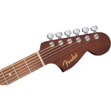 Fender California Standard Monterey E, Sapele Top, Ivory Pickguard, Natural Sapele