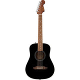Fender California Standard Redondo Mini with Bag, Spruce Top, Black