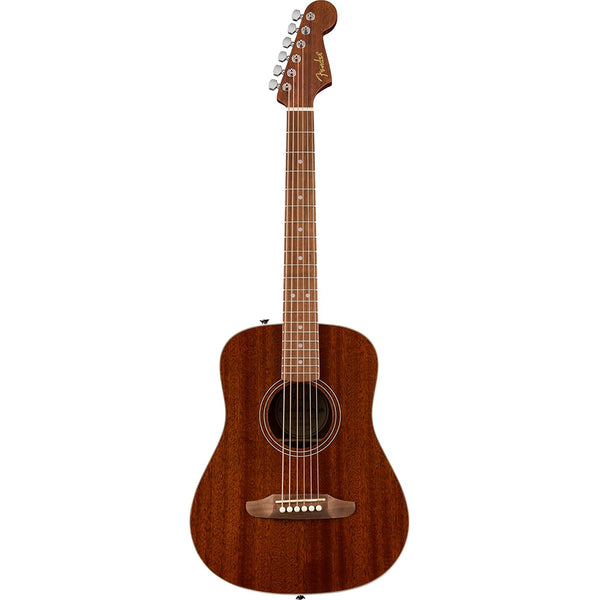 Fender California Standard Redondo Mini with Bag, Sapele Top, Natural Sapele