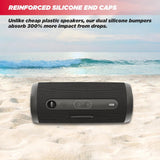 CERWIN-VEGA! Vega Mini Portable Bluetooth Speaker, VMBLK Powerful Bass, Portable Wireless Speaker for Travel, Home, and Outdoor Use – Black