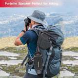 CERWIN-VEGA! Vega Mini Portable Bluetooth Speaker, VMBLK Powerful Bass, Portable Wireless Speaker for Travel, Home, and Outdoor Use – Black