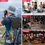 CERWIN-VEGA! Vega Mini Portable Bluetooth Speaker, VMBLK Powerful Bass, Portable Wireless Speaker for Travel, Home, and Outdoor Use – Black