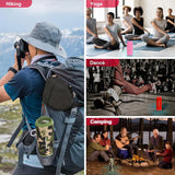 CERWIN-VEGA! Vega Mini - VMRED Compact Bluetooth Speaker,Water Resistant Speaker, Powerful Bass, Bluetooth Portable Speakers for Travel, Home, and Outdoor Use – Red