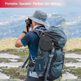 CERWIN-VEGA! Vega Mini Bluetooth Speaker, VMBLU Powerful Bass,Portable Speakers,Water Resistant Bluetooth Speaker, Wireless Speakers for Travel, Home, and Outdoor Use – Blue