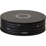 Urth 77mm UV, Circular Polarizing (CPL), ND8, ND1000 Lens Filter Kit (Plus+)