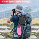 CERWIN-VEGA! Vega Mini - VMPNK Compact Bluetooth Speaker, Powerful Bass,Water Resistant Bluetooth Speaker, Portable Wireless Speakers for Travel, Home, and Outdoor Use – Pink