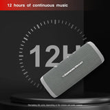 CERWIN-VEGA! Vega Mini Portable Wireless Speakers with Bluetooth,Bluetooth Speaker, VMGRY Powerful Bass, Portable Wireless Water Resistant Speakers for Travel, Home, and Outdoor Use – Gray