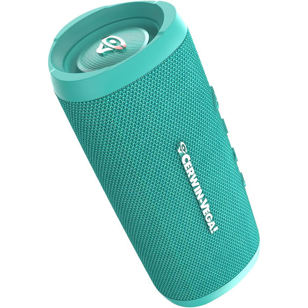 CERWIN-VEGA! VMGRN Powerful Bass,Speakers Bluetooth Wireless,Vega Mini Portable Bluetooth Speaker, Portable Wireless Speakers for Travel, Home, and Outdoor Use – Green