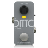 TC Electronic DITTO 2 LOOPER Guitar Looper Pedal for Live Performances