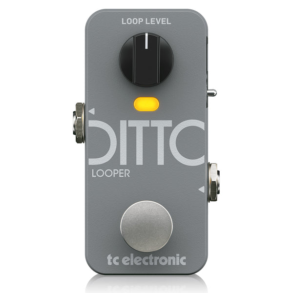 TC Electronic DITTO 2 LOOPER Guitar Looper Pedal for Live Performances