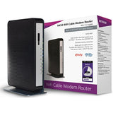 NETGEAR N450 (8x4) WiFi DOCSIS 3.0 Cable Modem Router (N450) Certified for Xfinity from Comcast, Spectrum, Cox, Cablevision & more