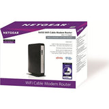 NETGEAR N450 (8x4) WiFi DOCSIS 3.0 Cable Modem Router (N450) Certified for Xfinity from Comcast, Spectrum, Cox, Cablevision & more