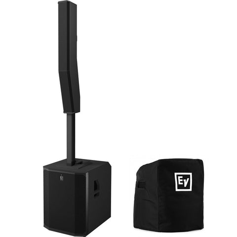 Electro-Voice Evolve 90 Column PA Speaker Bundle with Electro-Voice Evolve 90 Subwoofer Slip Cover