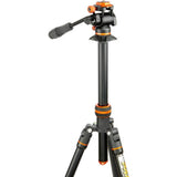 3 Legged Thing Punks 2.0 Travis Video Lava Tripod System (Black with Copper Accents)