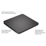 Logitech Rechargeable Touchpad T650 with Windows 8 Multi-Touch Navigation - Black