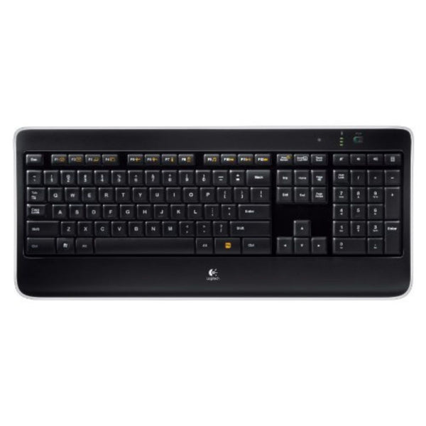 Logitech Wireless Illuminated Keyboard K800, Computer Keyboard Wireless, Desktop Keyboard