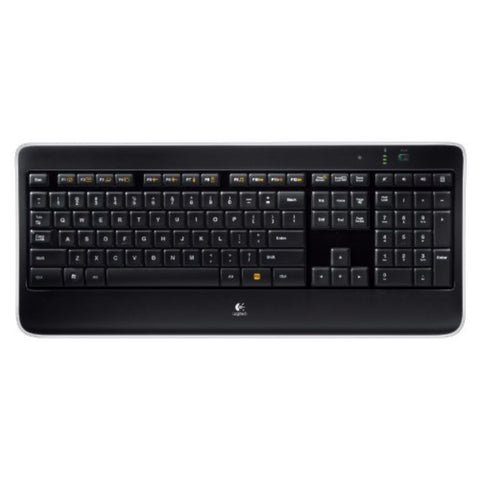 Logitech Wireless Illuminated Keyboard K800, Computer Keyboard Wireless, Desktop Keyboard