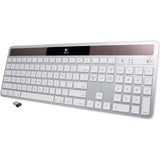 Logitech Wireless Solar Desktop Keyboard K750 for Mac - Silver