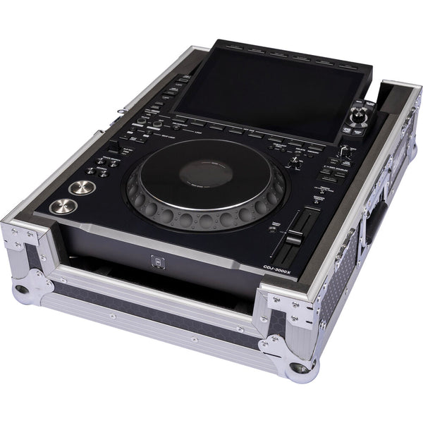 Headliner Flight Case for CDJ-3000X (Aluminum and Black)