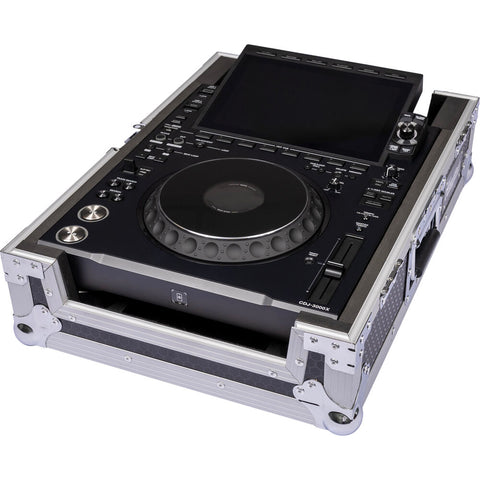Headliner Flight Case for CDJ-3000X (Aluminum and Black)