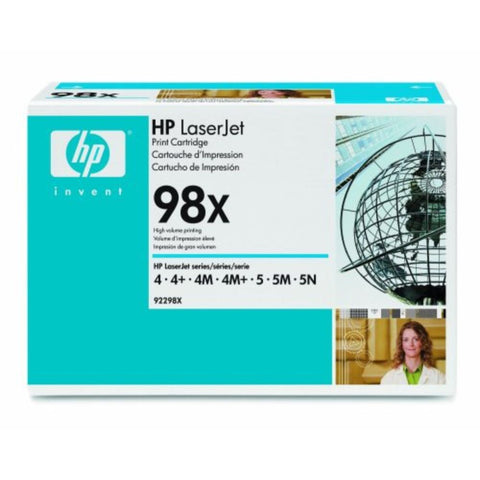HP 92298X (98x) Microfine Black Toner Cartridge