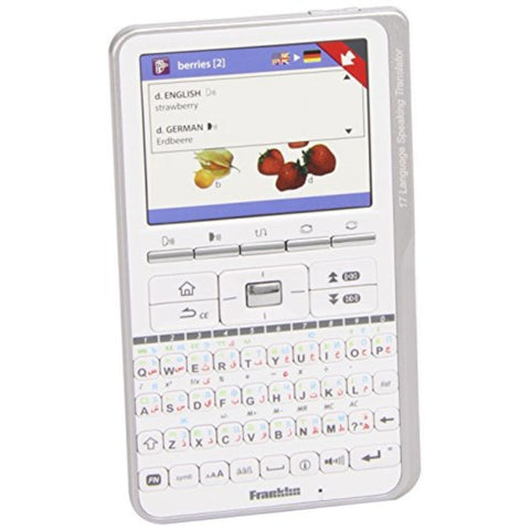Franklin 17 Language Spkng Global Trans Handheld Devices