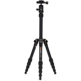 MeFOTO Aluminum Backpacker Travel Tripod Kit - Black