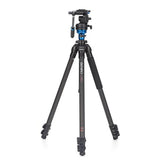 Benro A1573FS2 S2 Video Head and AL Flip Lock Legs Kit