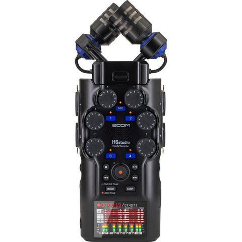 Mother Mantis: Zoom H6studio 6-Track Handy Recorder with 32-Bit Float Recording Zoom