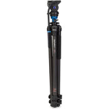 Benro A2573FS4 Single Leg Video Tripod Kit, Black