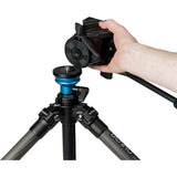 Benro A2573FS4 Single Leg Video Tripod Kit, Black