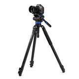 Benro S7 Video Tripod Kit with A373F Aluminum Legs
