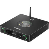 FiiO K13 R2R Desktop DAC & Headphone Amp, High-Fidelity 24Bit R2R DAC, Powerful 2400mW Output, LDAC Bluetooth Streaming, Dual Power Supply, 10-Band PEQ, Balanced XLR & RCA Audio Output (Black)
